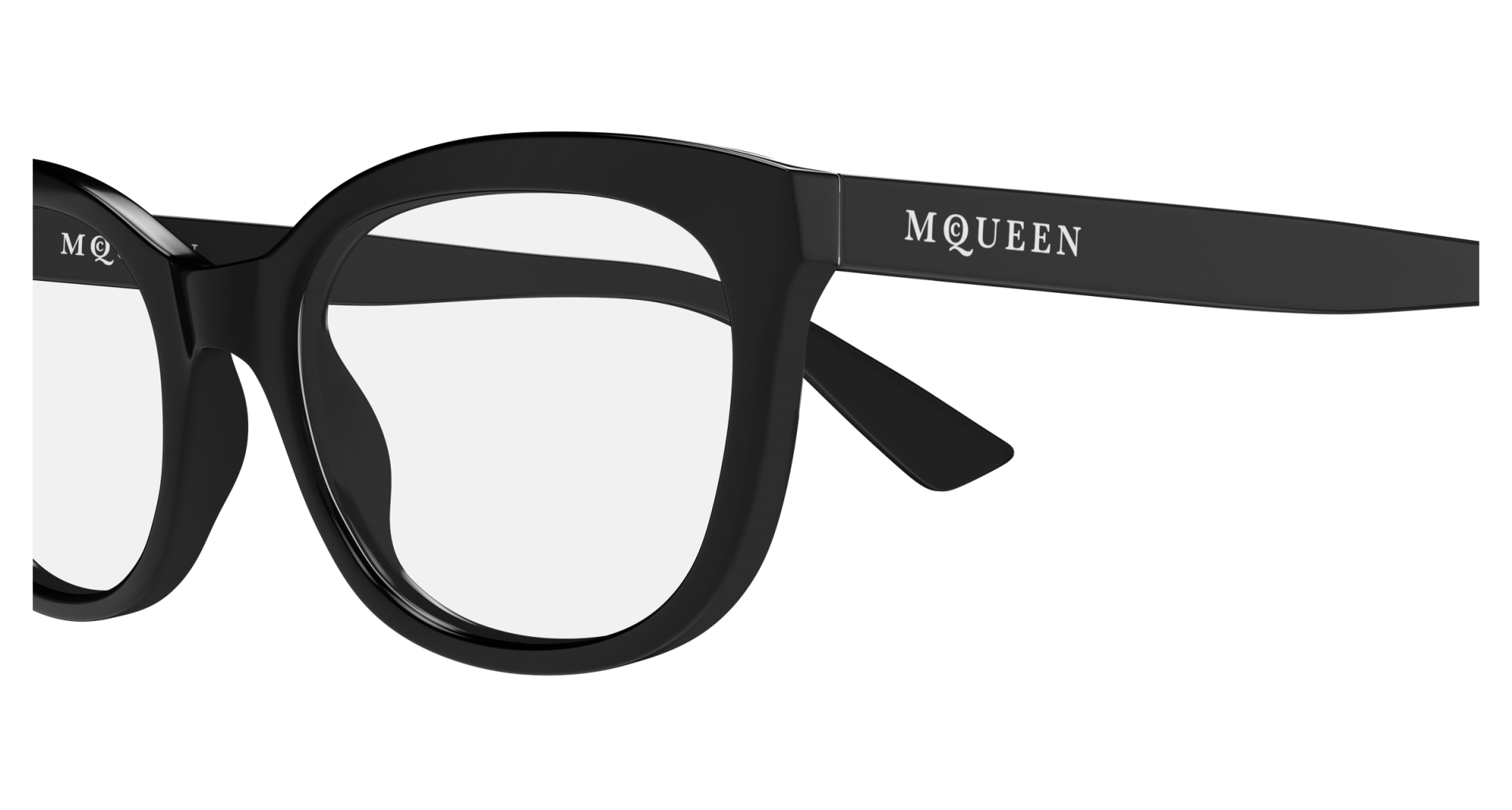 Ophthalmic frames Alexander McQUEEN AM0569O 001 8056376655308 | Ottica Lux