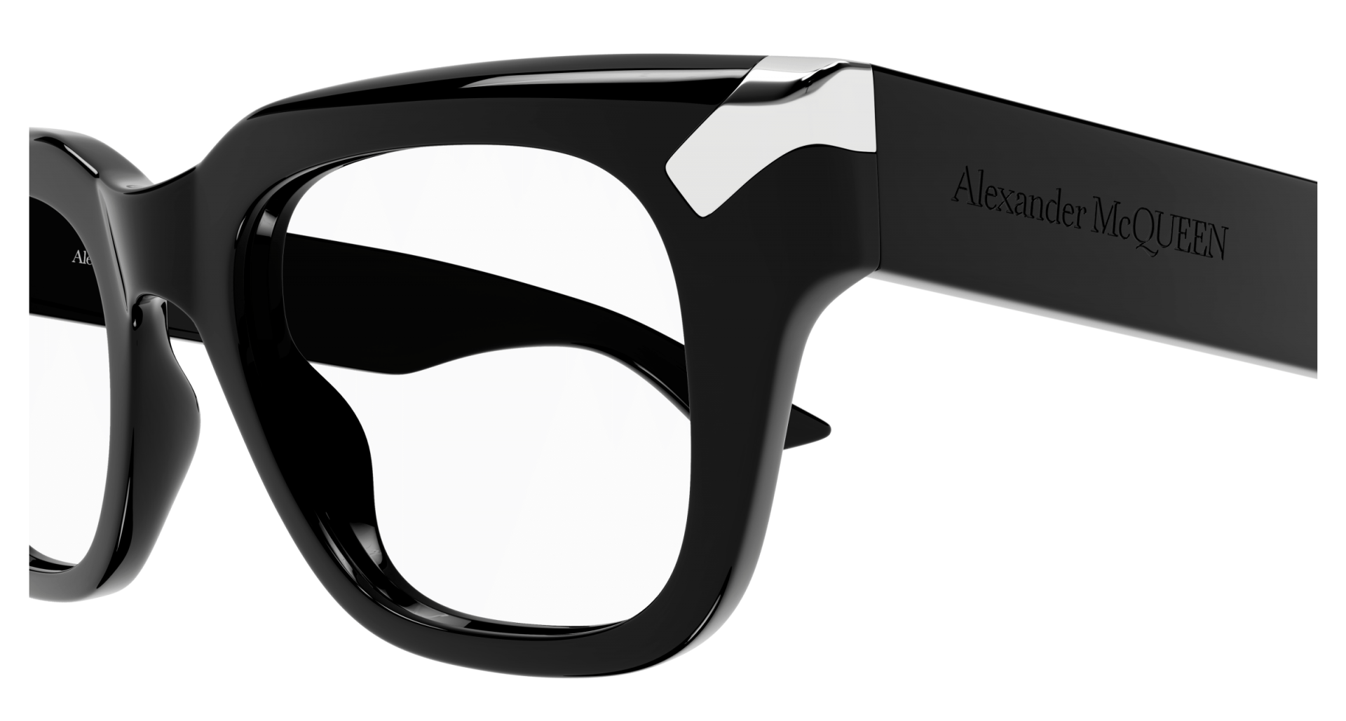 Ophthalmic frames Alexander McQUEEN AM0443O 001 8056376503777 | Ottica Lux Ophthalmic frames Alexander McQUEEN AM0443O 001 8056376503777 | Ottica Lux