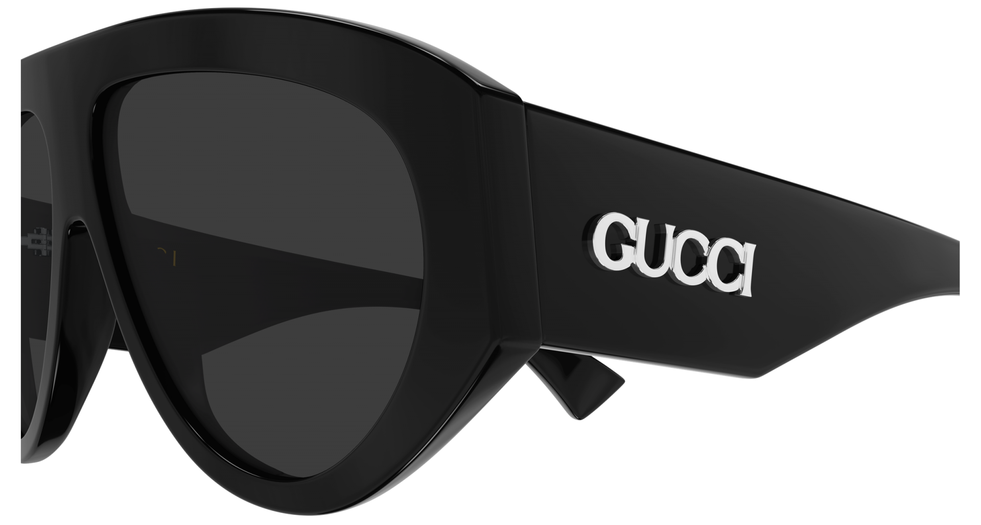 Sunglasses Gucci GG2128S 001 8056376640885 | Ottica Lux