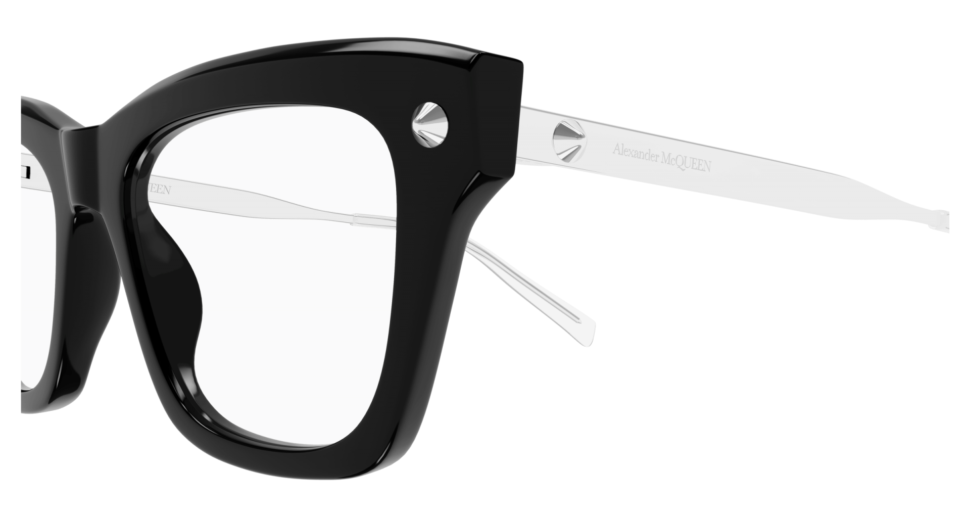 Ophthalmic frames Alexander McQUEEN AM0484O 001 8056376528091 | Ottica Lux Ophthalmic frames Alexander McQUEEN AM0484O 001 8056376528091 | Ottica Lux