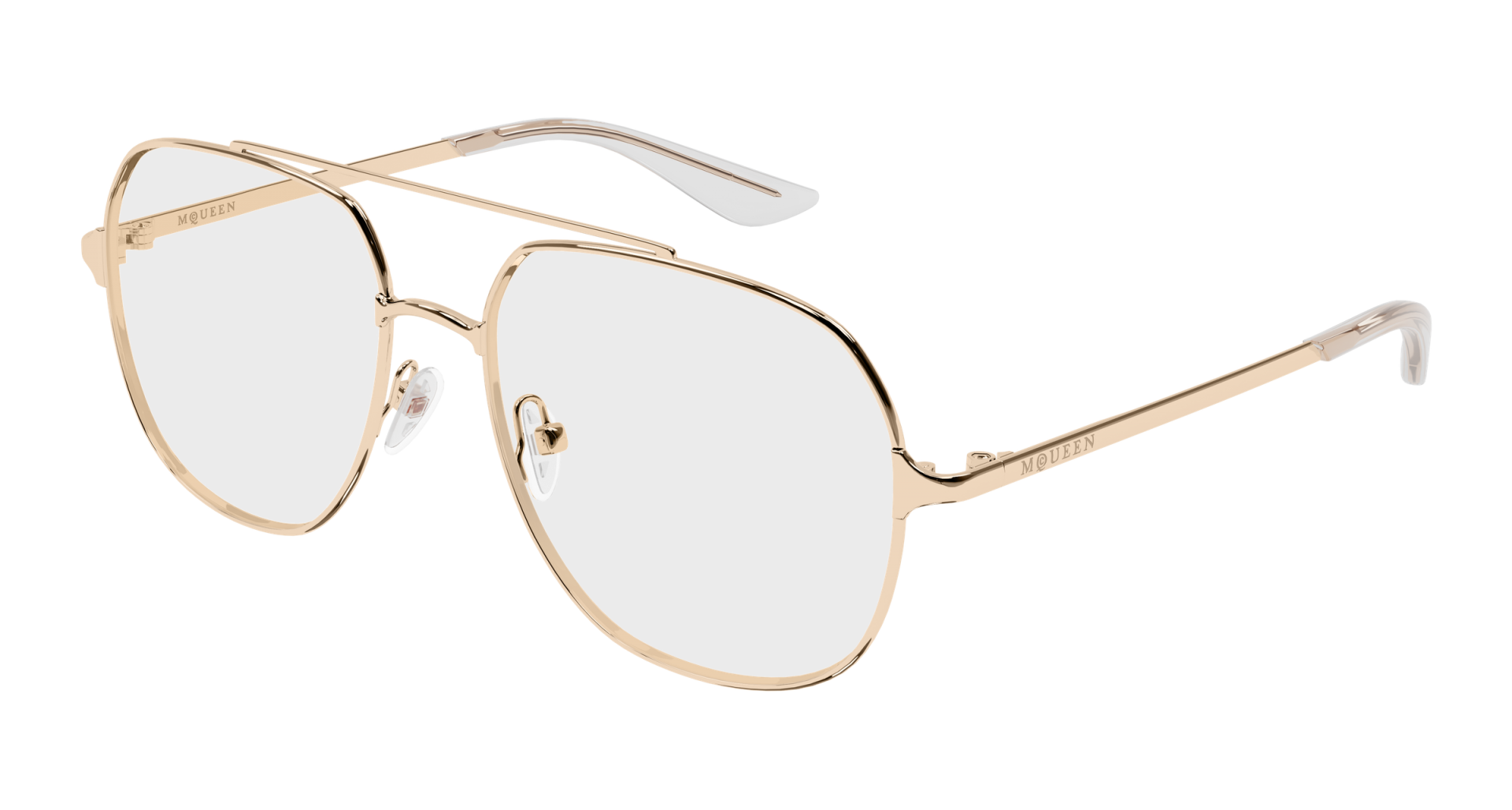 Occhiali da vista Alexander McQUEEN AM0591O 001 8056376689693 | Ottica Lux
