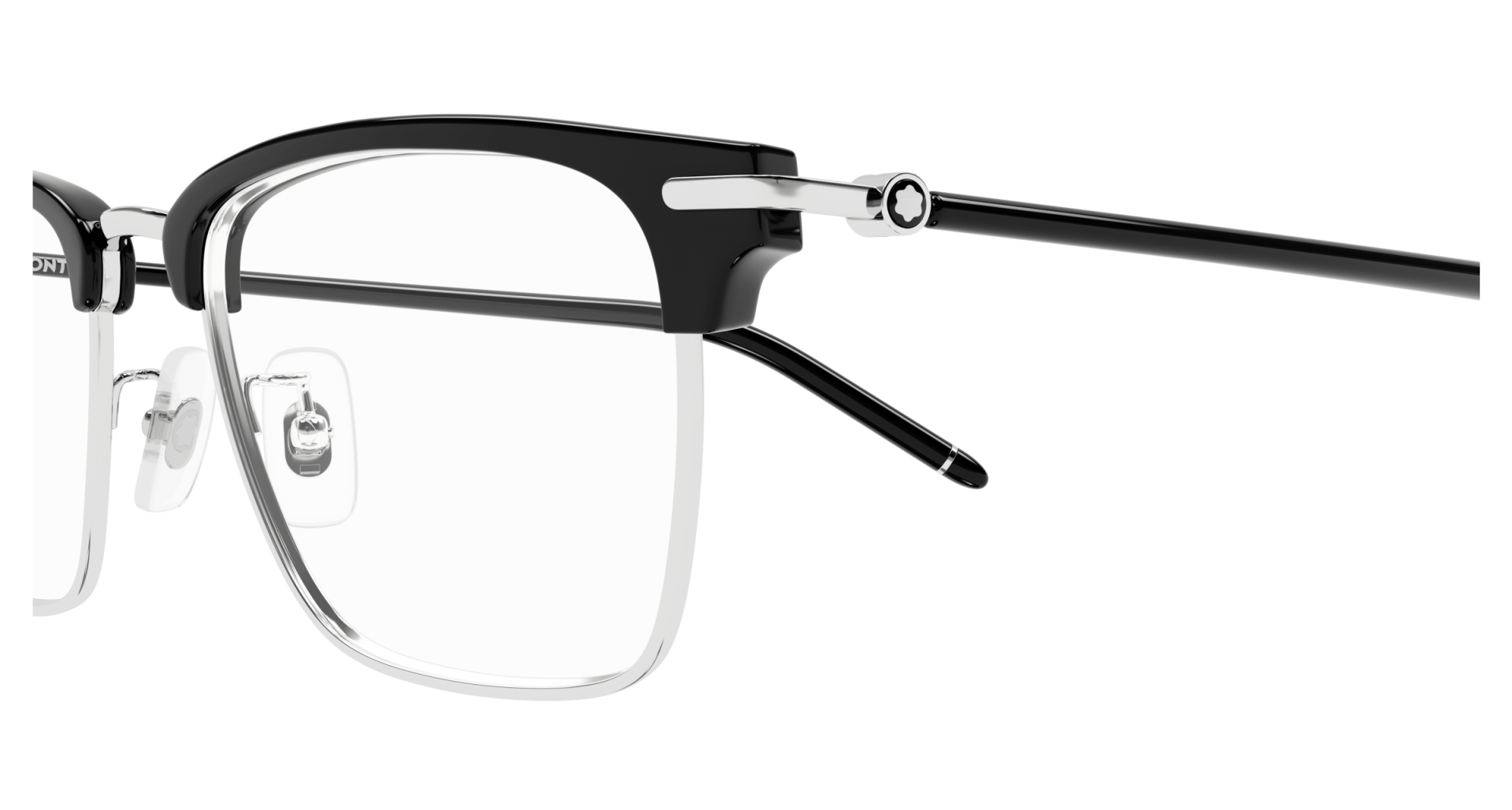 Ophthalmic frames Mont Blanc MB0409O 001 8056376560831 | Ottica Lux