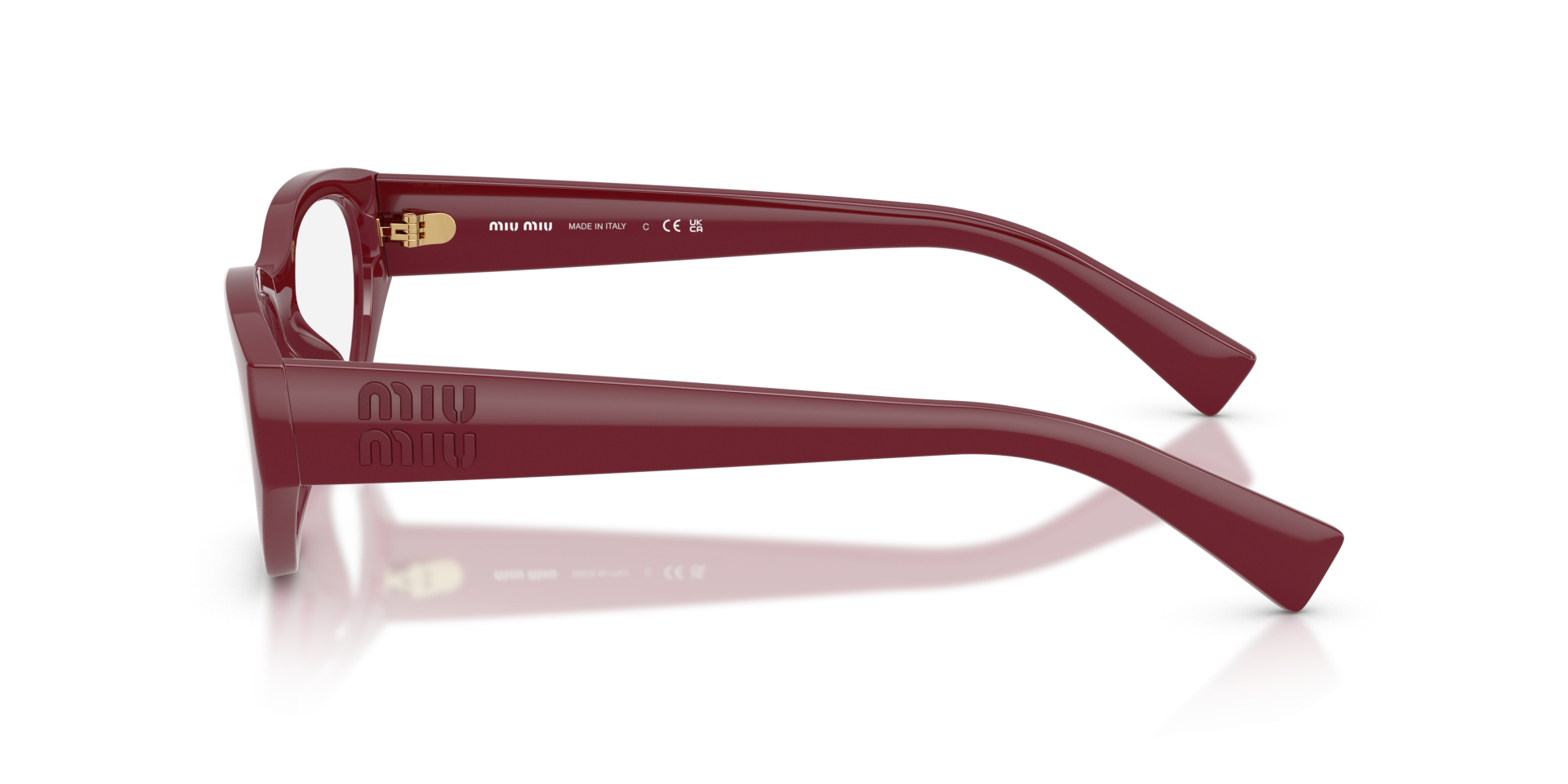 Occhiali da vista Miu Miu MU 08ZVU 25R1O1 8056262980255 | Ottica Lux