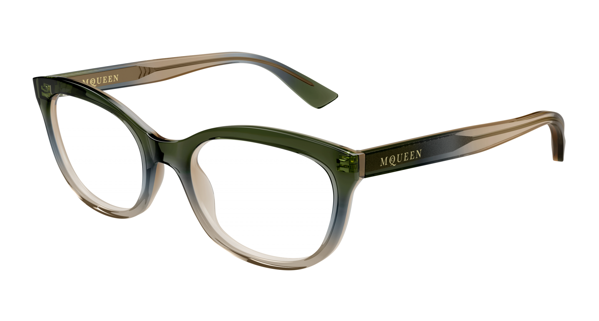 Ophthalmic frames Alexander McQUEEN AM0569O 001 8056376655308 | Ottica Lux