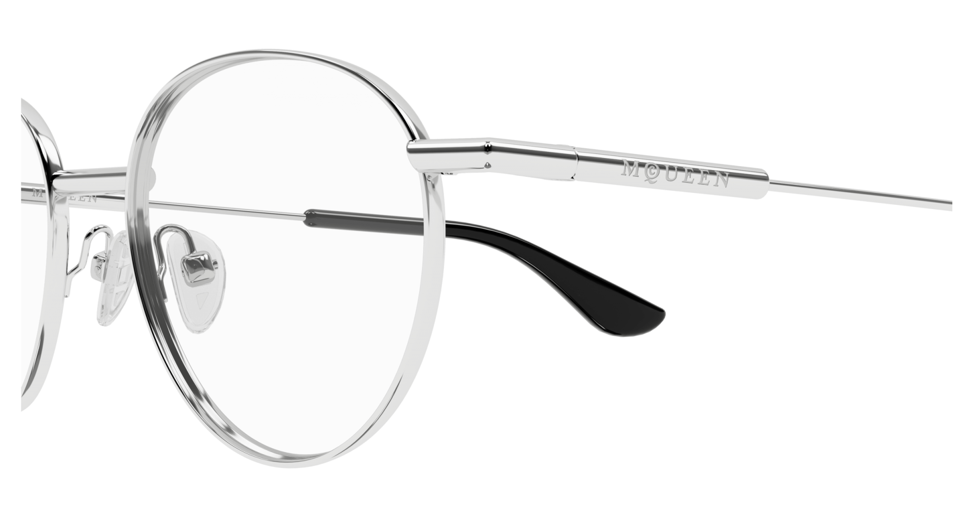 Occhiali da vista Alexander McQUEEN AM0502O 001 8056376567205 | Ottica Lux