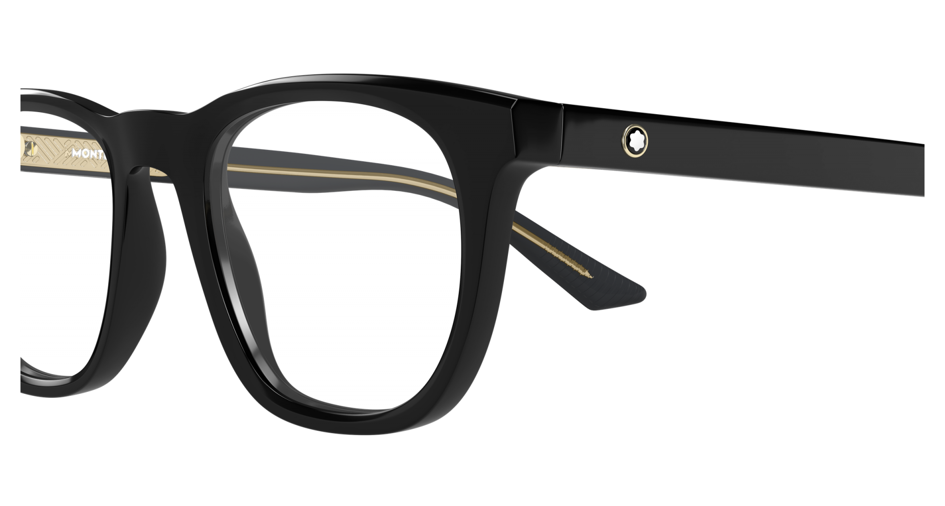 Ophthalmic frames Mont Blanc MB0422O 001 8056376614206 | Ottica Lux