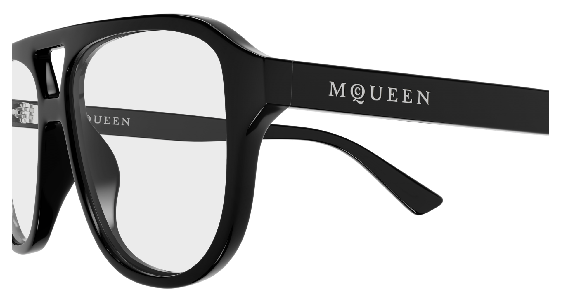 Ophthalmic frames Alexander McQUEEN AM0574O 001 8056376688832 | Ottica Lux