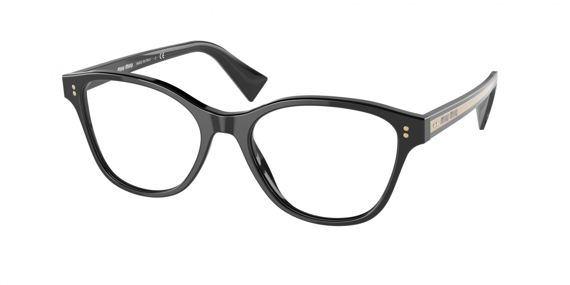 Occhiali da vista Miu Miu MU 02UV 1AB1O1 8056597540841 | Ottica Lux