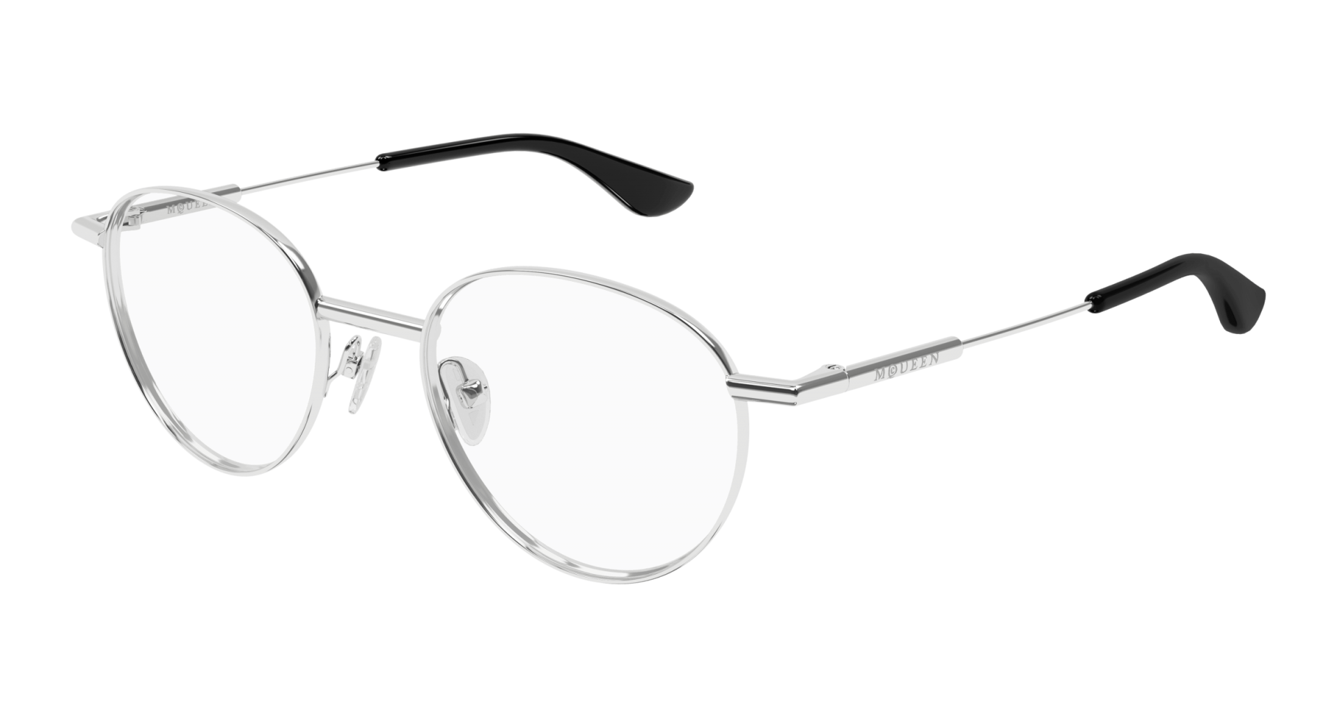 Ophthalmic frames Alexander McQUEEN AM0502O 001 8056376567205 | Ottica Lux