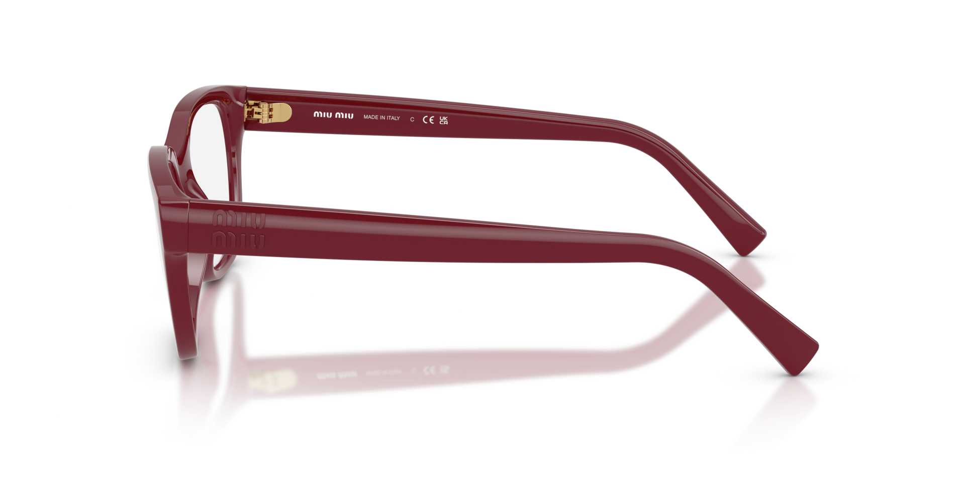 Ophthalmic frames Miu Miu MU 07ZV 25R1O1 8056262980071 | Ottica Lux