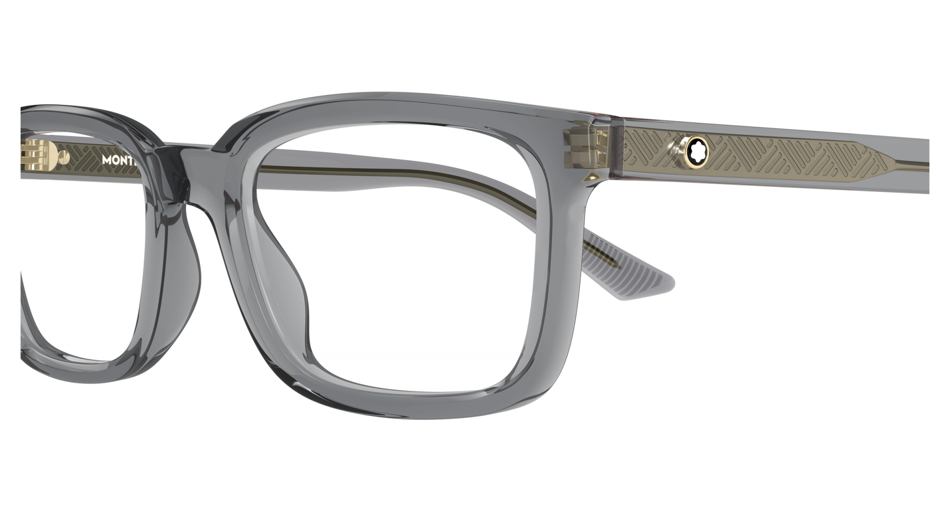 Ophthalmic frames Mont Blanc MB0458OL 010 8056376654134 | Ottica Lux