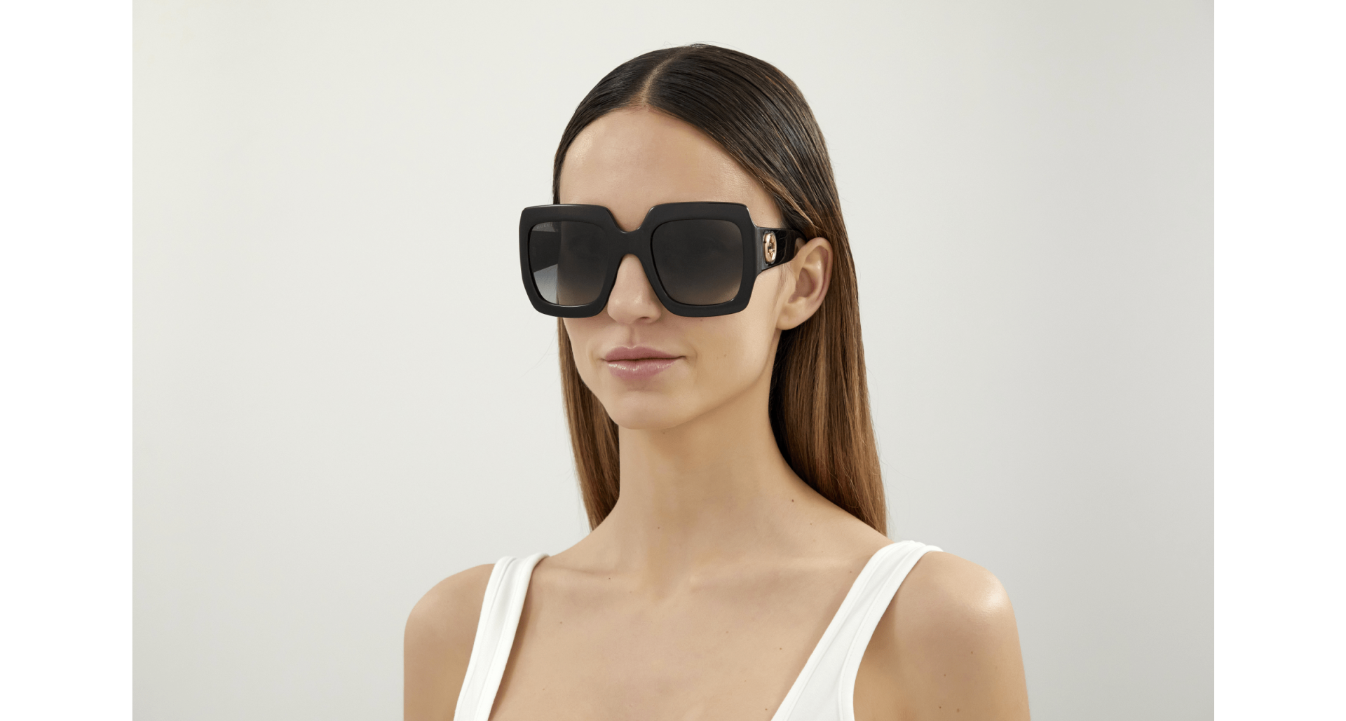 Occhiali da sole Gucci GG0053SN 001 8056376410402 | Ottica Lux