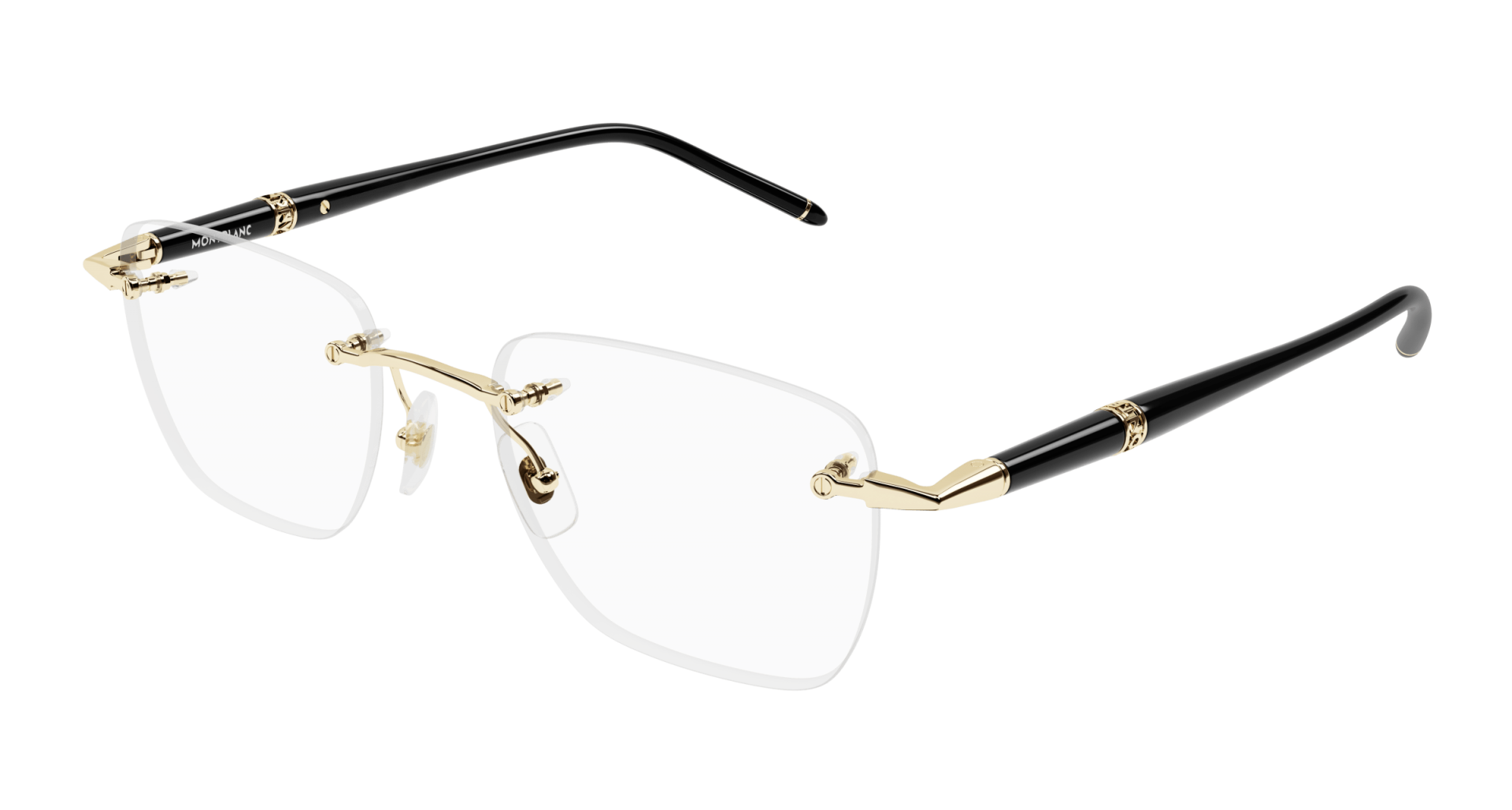 Occhiali da vista Mont Blanc MB0346O 001 8056376498417 | Ottica Lux