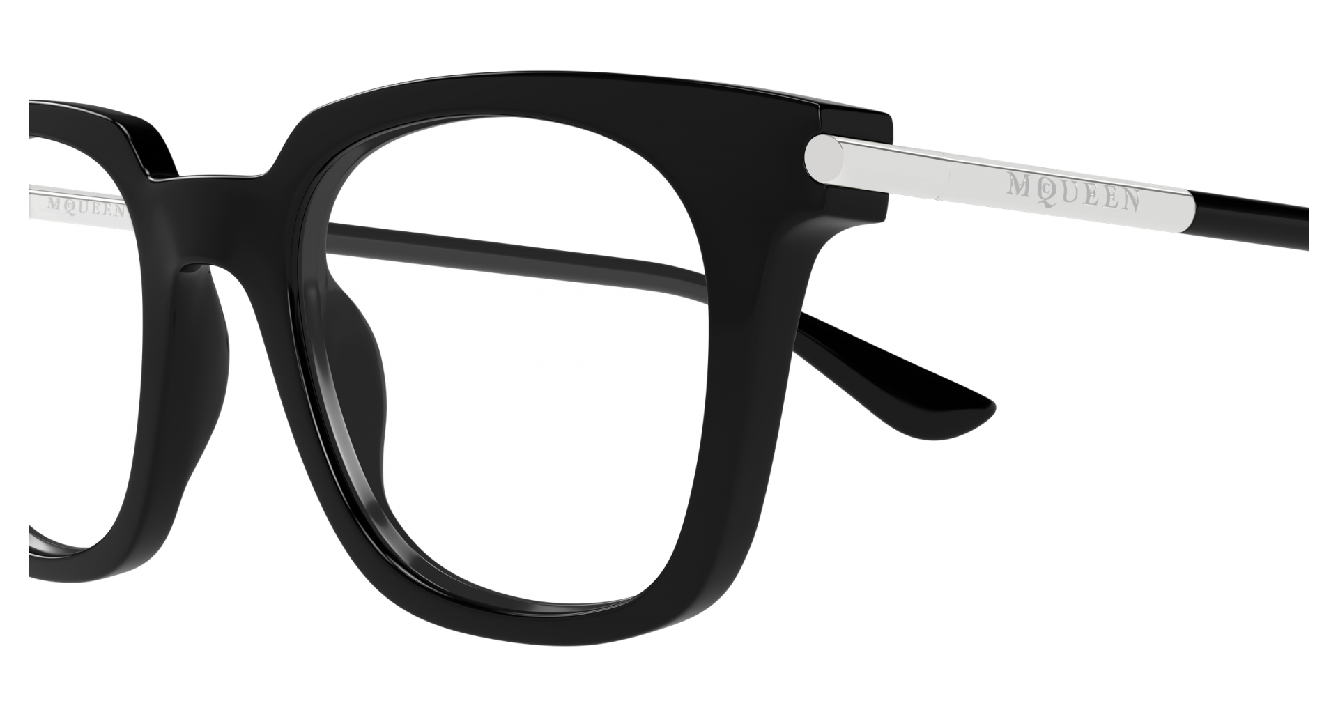 Occhiali da vista Alexander McQUEEN AM0521O 001 8056376602425 | Ottica Lux