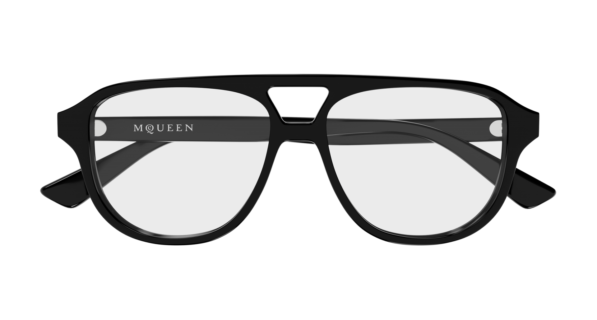 Ophthalmic frames Alexander McQUEEN AM0574O 001 8056376688832 | Ottica Lux