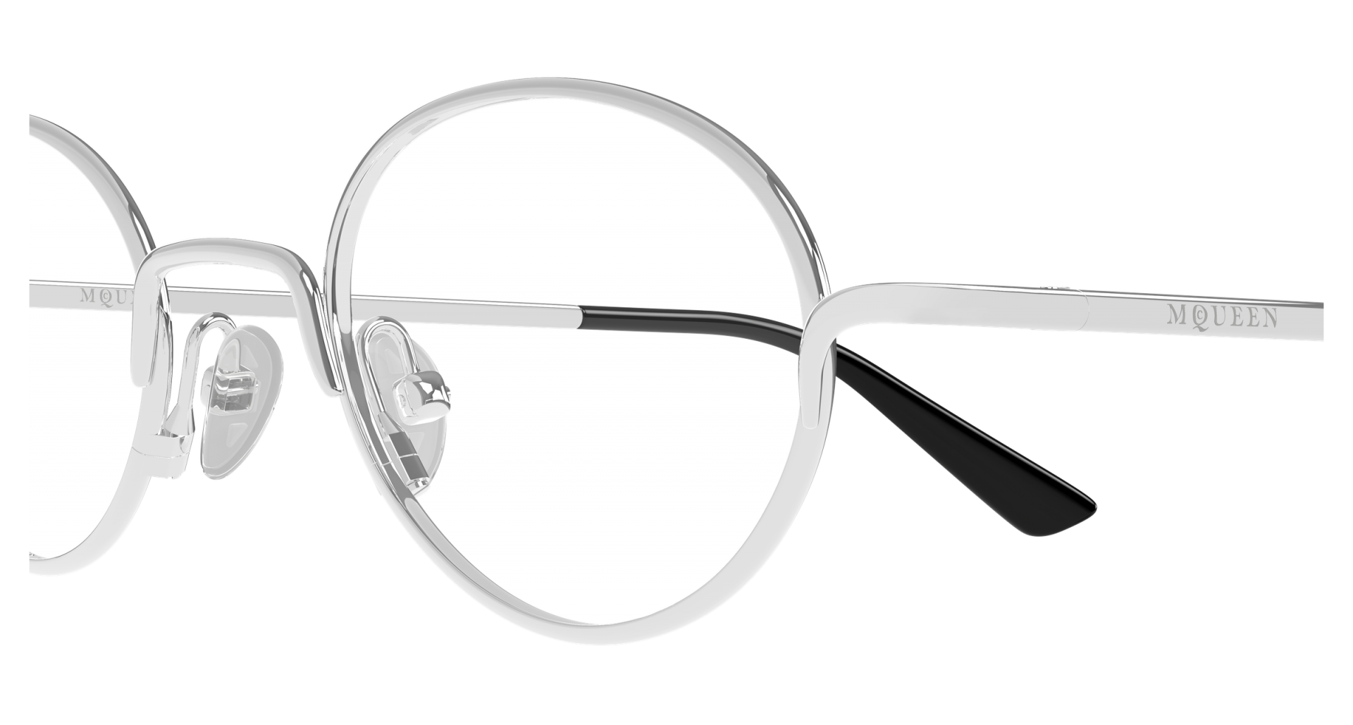 Occhiali da vista Alexander McQUEEN AM0562O 001 8056376656091 | Ottica Lux