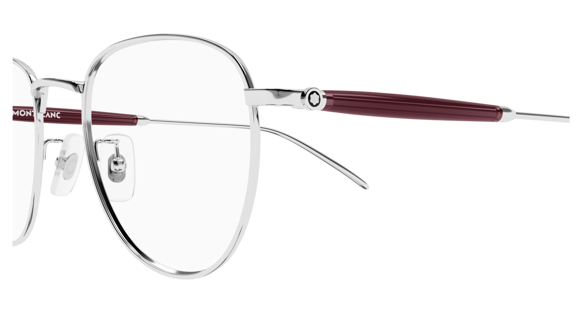 Ophthalmic frames Mont Blanc MB0410O 003 8056376564853 | Ottica Lux